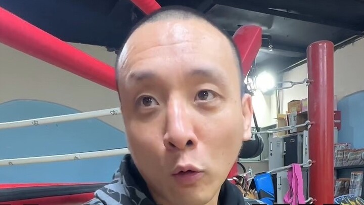 He has cerebral palsy and has become a real boxing champion