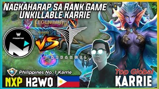 H2wo/NXP SOLID VS ARK ANGEL RANK GAME | Top 1 Philippines Karrie