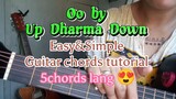 Oo by Up Dharma Down l Easy Simple Acoustic guitar chords tutorial 5 chords only 😍 #guitartutorial