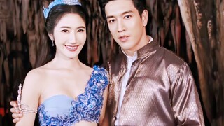 Drama Thailand [The Love of the Mermaid] Protagonis pria dan wanita berada di momen merah muda, dan 