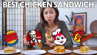 Finding the Best Chicken Sandwich in the Philippines! 🍗🍔