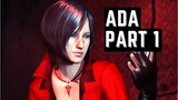 Resident Evil 6 Ada Campaign - Playthrough Part 1 [PS3]
