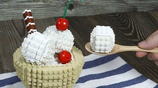 ไอศกรีม LEGO Coconut - Stop Motion Cooking & Lego ASMR