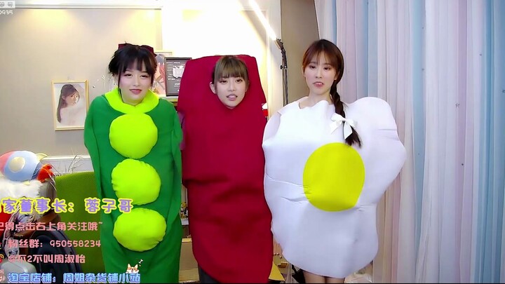 ‘Stir-fried Peas with Chili and an Egg’ dances to “Monolids Girl”: Zhou Shuyi, Shu Nana, and 610 tea