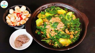 Cách nấu CANH CUA RAU ĐAY thanh đạm cho mọi nhà | Bếp Của Vợ