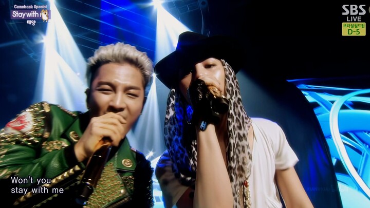 【4K 60fps】TAEYANG X G-Dragon - Stay With Me (140608)