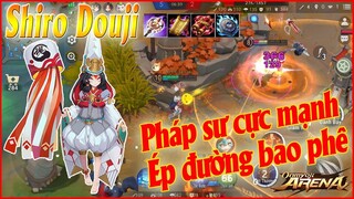 🌸Onmyoji Arena: Shiro Douji - Bạch Đồng Tử - Quá mạnh xứng đáng mua - Ép đường kinh khủng