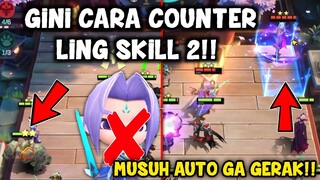 CARA COUNTER LING SKILL 2 LANCELOT!! WAJIB COBA MUSUH AUTO DIEM!! MAGIC CHESS MOBILE LEGENDS