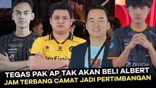 TEGAS PAK AP TAK AKAN BELI ALBERT, JAM TERBANG CAMAT JADI PERTIMBANGAN