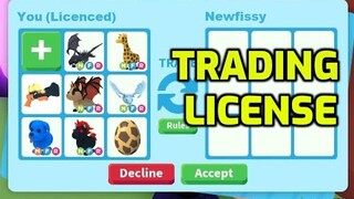 HOW TO GET TRADE LICENSE - ADOPT ME TRADE UPDATE (TRADING SLOTS, TRADE LICENSE TEST, TRADE HISTORY)