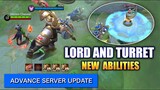 LORD NEW ABILITIES AND ALL NEW BATTLEFIELD CHANGES | MOBILE LEGENDS