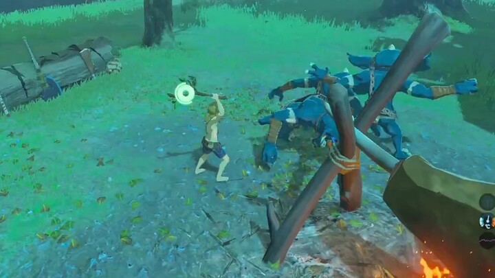 [The Legend of Zelda] telah mulai menghancurkan pegangannya