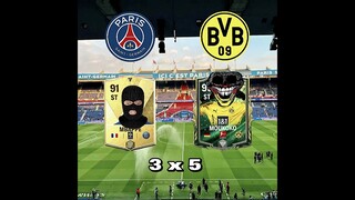 PSG 💙 X BORÚSSIA 💛 #eafcmobile #fifamobile #shorts #fifa22