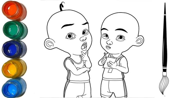 Upin & Ipin Bijak Safir Perkalian Episode Terbaru 2022 | menggambar dan mewarnai Upin Ipin