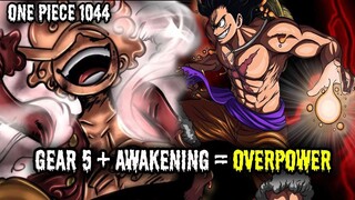 OP 1044 !! NGERII GEAR 5 + AWAKENING | BUAH IBLIS TERKUAT ( ONE PIECE )