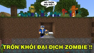 Mình Đã Chống Lại Binh Đoàn Zombie Bằng Những | Vũ Khí Chế Tạo Bằng Tre | TRONG MINECRAFT PE..!!