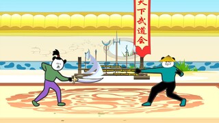 The Legend of the Sand Sculpture Heroes (7): The first round of the World Martial Arts Tournament ha