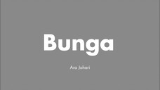 Ara Johari - Bunga (Lirik)