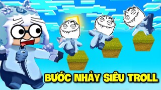 MINI GAME: BƯỚC NHẢY SIÊU TROLL TRONG MINI WORLD * THƯ THÁCH PHÁ ĐẢO PARKOUR SIÊU KHÓ