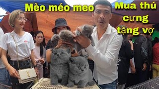 Săn Bắt Ẩm Thực Vùng Cao Mua Thú Cưng Tặng Vợ Tại Phiên Chợ Thú Cưng Lớn Nhất Miền Bắc