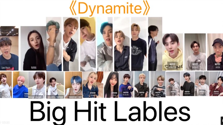 【Dynamite】Kolaborasi artis BigHit Labels 🔝🔥💪, bernyanyi bersama BTS pada 17 November 2021