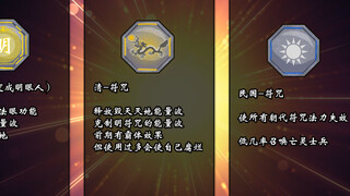 盘点朝代符咒的能力