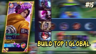 LING VS FULL STUN, BUILD TOP 1 GLOBAL LING ✔ | LING GAMEPLAY #15 | MOBILE LEGENDS BANG BANG