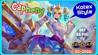 AOV game guide | CAPHENY mùa S2-2024 | chơi thử phong cách này đi ❤️