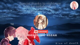 Amalee kiss of death english cover😁NIGHTCORE IYHA