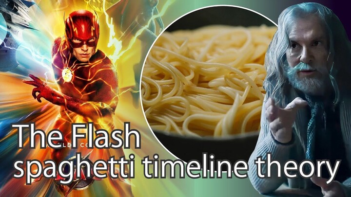 The Flash movie spaghetti timeline theory explanation #theflash #batman #barryallen #brucewayne