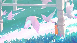 [Wind Blossom] Illustration Creation - Source of Inspiration and Painting Process - Accelerated Vers