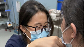 The owner drove more than 400 kilometers overnight and arrived at the hospital at 4 a.m. Fortunately