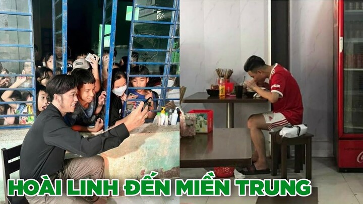 Nghệ sĩ Hoài Linh được người dân miền Trung chào đón - Top comment hài hước FB.