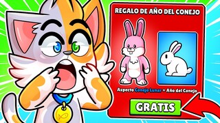 CANJEO la NUEVA SKIN *GRATIS* de CONEJO en STUMBLE GUYS y PASA ESTO! 😱😍