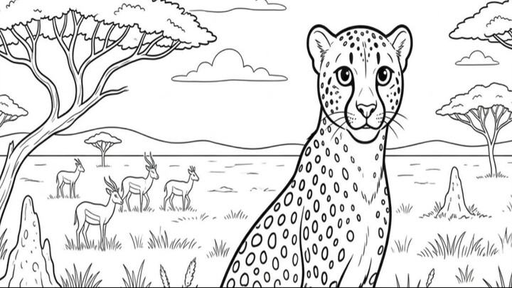 Загадка: Кто это? 🐆 Он бегает быстрее всех! Мир животных Хищники