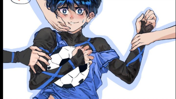【procreate】Blue Prison Clean Right