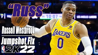 Russell Westbrook Jumpshot Fix NBA2K22 2nd Fix