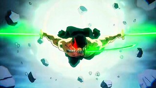 Zoro vs King🔥! Pertarungan di otak kanan onigashima...