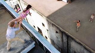 Family Tries To Escape Country By Jumping From Building To Building!!