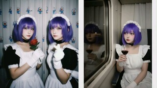 Kaede x Suzu Cosplay 💜💜