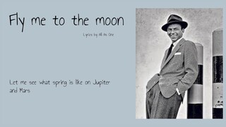 Fly Me To The Moon - Frank Sinatra (Lyrics)