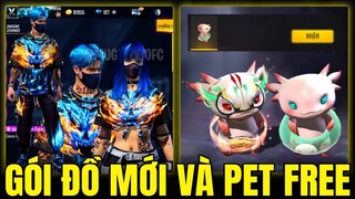 Bất Ngờ Garena Cho FREE Pet Mới Và Gói Đồ Dân Chơi Cực Đẹp - Hé Lộ Những Gói Đồ Mới OB34 |Free Fire