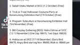 cosplay event in sabah
