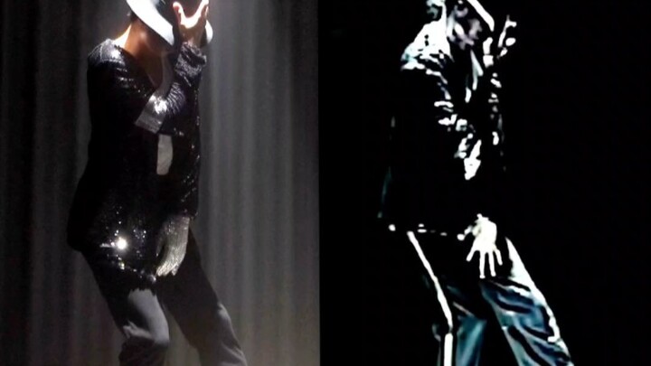 Tears! The young man practiced hard for 10 years to pay tribute to his idol Michael Jackson's classi
