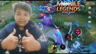 PUSH RANK PAKE NIH HERO ENAK BANGET DAMAGENYA SAKIT STACK 999 AUTO HILANG - MOBILE LEGENDS #mlbb