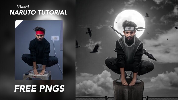 Strongest character naruto - Photo Editing Tutorial