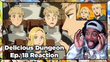 WE GOT A COUPLE IMPOSTERS AMONG US!!! Delicious in Dungeon Episode 18 Reaction