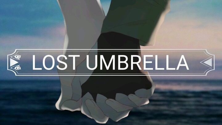 [Fanart][Dangan Ronpa]Nagito Komaeda and Hinata Hajime - Lost umbrella