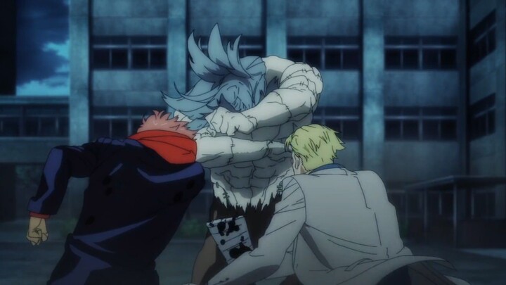 Mahito vs Itadori end Nanami