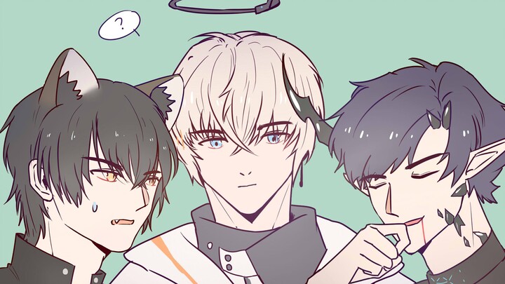 [Arknights handwritten] Because we are all men